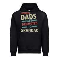 Black Only Great Dads Get Promoted To Grandad Urban Hoodie - Bettercallsaul
