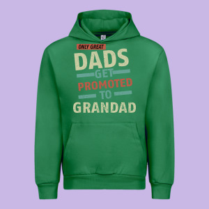 Only Great Dads Get Promoted To Grandad Urban Hoodie Designed By Bettercallsaul