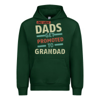 Forest Green Only Great Dads Get Promoted To Grandad Urban Hoodie - Bettercallsaul