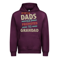 Mauve Wine Only Great Dads Get Promoted To Grandad Urban Hoodie - Bettercallsaul