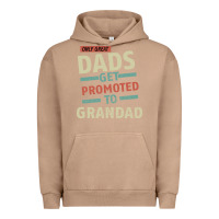 Pigment Burro Only Great Dads Get Promoted To Grandad Urban Hoodie - Bettercallsaul