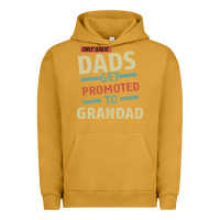 Pigment Peanut Butter Only Great Dads Get Promoted To Grandad Urban Hoodie - Bettercallsaul