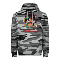 Slate Camo Afro Messy Bun Best Teacher With Leopard Glasses Bbs Premium Hoodie - BundleAndBundleShop