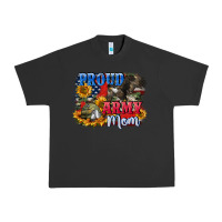 Pigment Black Proud army mom 4th of july Urban Heavy Tee - CowGirlArtShop