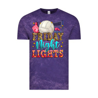 Cloud Purple friday night lights volleyball Vintage Tee - Zillion Design Studio