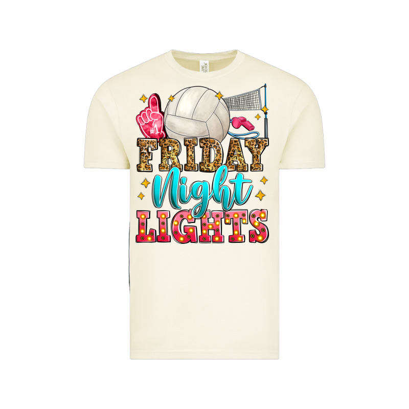 Friday Night Lights Volleyball Vintage Tee by Zillion Design Studio | Teevron