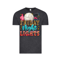 Vintage Black friday night lights volleyball Vintage Tee - Zillion Design Studio