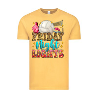 Vintage Mustard friday night lights volleyball Vintage Tee - Zillion Design Studio