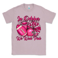Lilac in october we wear pink cheer with football breast Classic Tee - JahusDesignShop