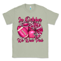 Matcha in october we wear pink cheer with football breast Classic Tee - JahusDesignShop