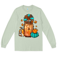 Matcha thanksgiving coffee Long Sleeve Tee - JahusDesignShop