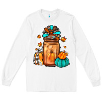 White thanksgiving coffee Long Sleeve Tee - JahusDesignShop