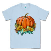 Dusty Blue pumpkin mama Classic Tee - BundleAndBundleShop