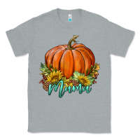 Heather Grey pumpkin mama Classic Tee - BundleAndBundleShop