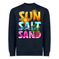 Navy sun salt sand Heavyweight Sweatshirt - texasbilliewilder