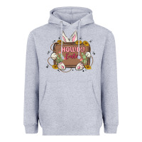 Heather Grey howdy easter Heavyweight Hoodie - MaliasSmallBusiness