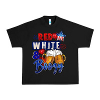 Black Red white and boozy 4th of july Urban Heavy Tee - CowGirlArtShop