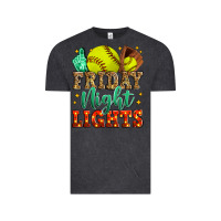 Vintage Black friday night lights softball Vintage Tee - Zillion Design Studio
