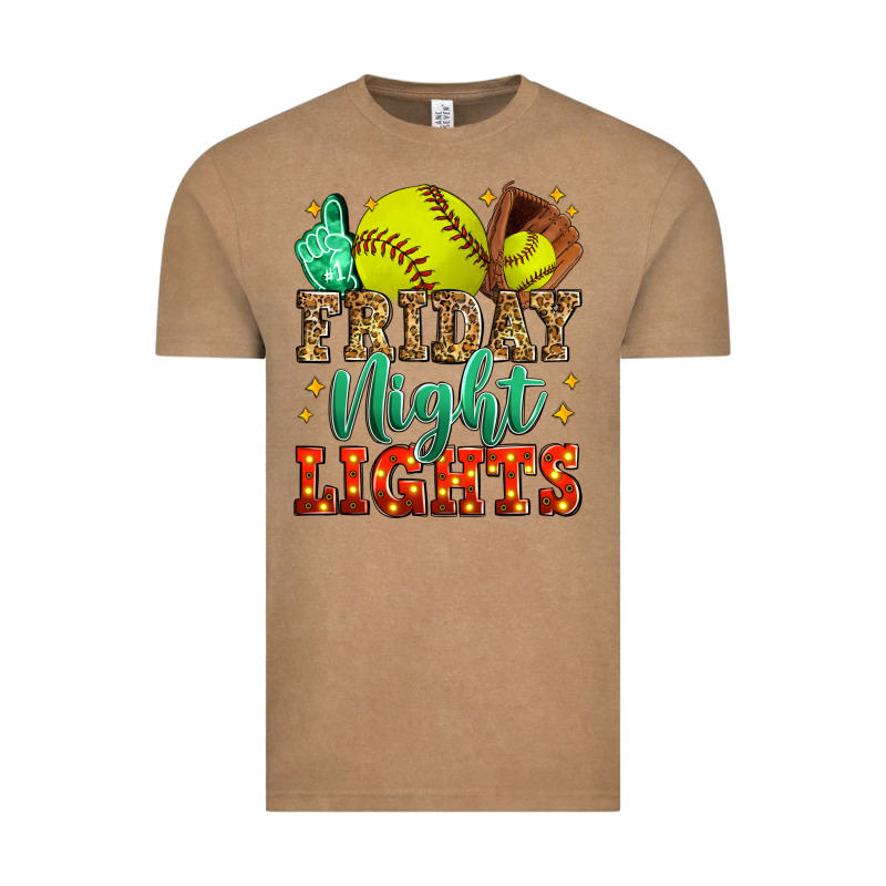 Friday Night Lights Softball Vintage Tee by Zillion Design Studio | Teevron