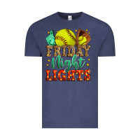 Vintage Denim friday night lights softball Vintage Tee - Zillion Design Studio