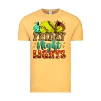 Vintage Mustard friday night lights softball Vintage Tee - Zillion Design Studio