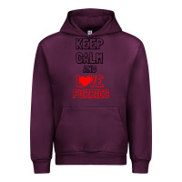 Mauve Wine Keep Calm And Love Furries Urban Hoodie - Bettercallsaul