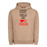 Pigment Burro Keep Calm And Love Furries Urban Hoodie - Bettercallsaul