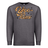 Charcoal Heather yeehaw Premium Sweatshirt - MaliasSmallBusiness