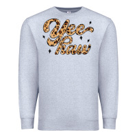 Heather Grey yeehaw Premium Sweatshirt - MaliasSmallBusiness
