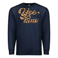 Navy yeehaw Premium Sweatshirt - MaliasSmallBusiness