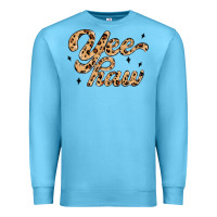 Ocean Blue yeehaw Premium Sweatshirt - MaliasSmallBusiness