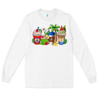 White dominican republic coffee cups Long Sleeve Tee - AdoDesignShop
