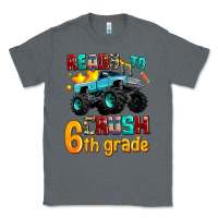 Charcoal Heather ready to school crush 6th grade Classic Tee - AdoDesignShop
