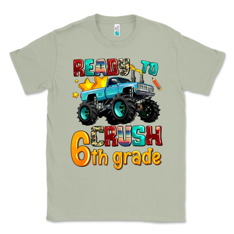 Ready To School Crush 6th Grade Classic Tee by AdoDesignShop | Teevron