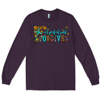 Plum not perfect just forgıven Long Sleeve Tee - AdoDesignShop