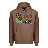 Chestnut Camp Hair Don't Care Premium Hoodie - BundleAndBundleShop
