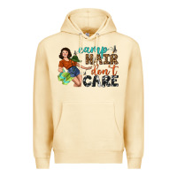 Pina Colada Camp Hair Don't Care Premium Hoodie - BundleAndBundleShop