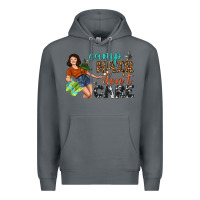 Rock Camp Hair Don't Care Premium Hoodie - BundleAndBundleShop