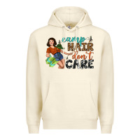 Sandshell Camp Hair Don't Care Premium Hoodie - BundleAndBundleShop