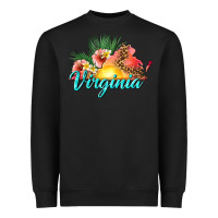 Black summer virginia Heavyweight Sweatshirt - texasbilliewilder