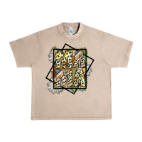 French Oak mama leopard Urban Heavy Tee - CowhideDigitalArt