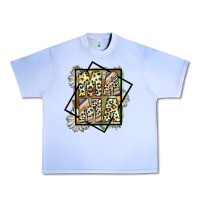 Grape Ice mama leopard Urban Heavy Tee - CowhideDigitalArt