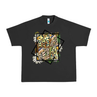 Pigment Black mama leopard Urban Heavy Tee - CowhideDigitalArt