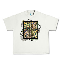 Pistachio mama leopard Urban Heavy Tee - CowhideDigitalArt