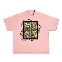 Salmon mama leopard Urban Heavy Tee - CowhideDigitalArt