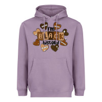 Lavender i am black history Heavyweight Hoodie - MaliasSmallBusiness