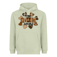 Matcha i am black history Heavyweight Hoodie - MaliasSmallBusiness