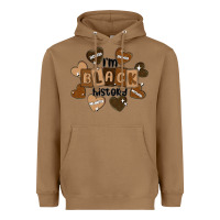 Toasted Coconut i am black history Heavyweight Hoodie - MaliasSmallBusiness