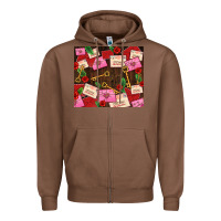 Chestnut love letters tumbler Zipper Hoodie - AdoDesignShop