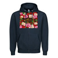 Love Letters Tumbler Zipper Hoodie | Teevron